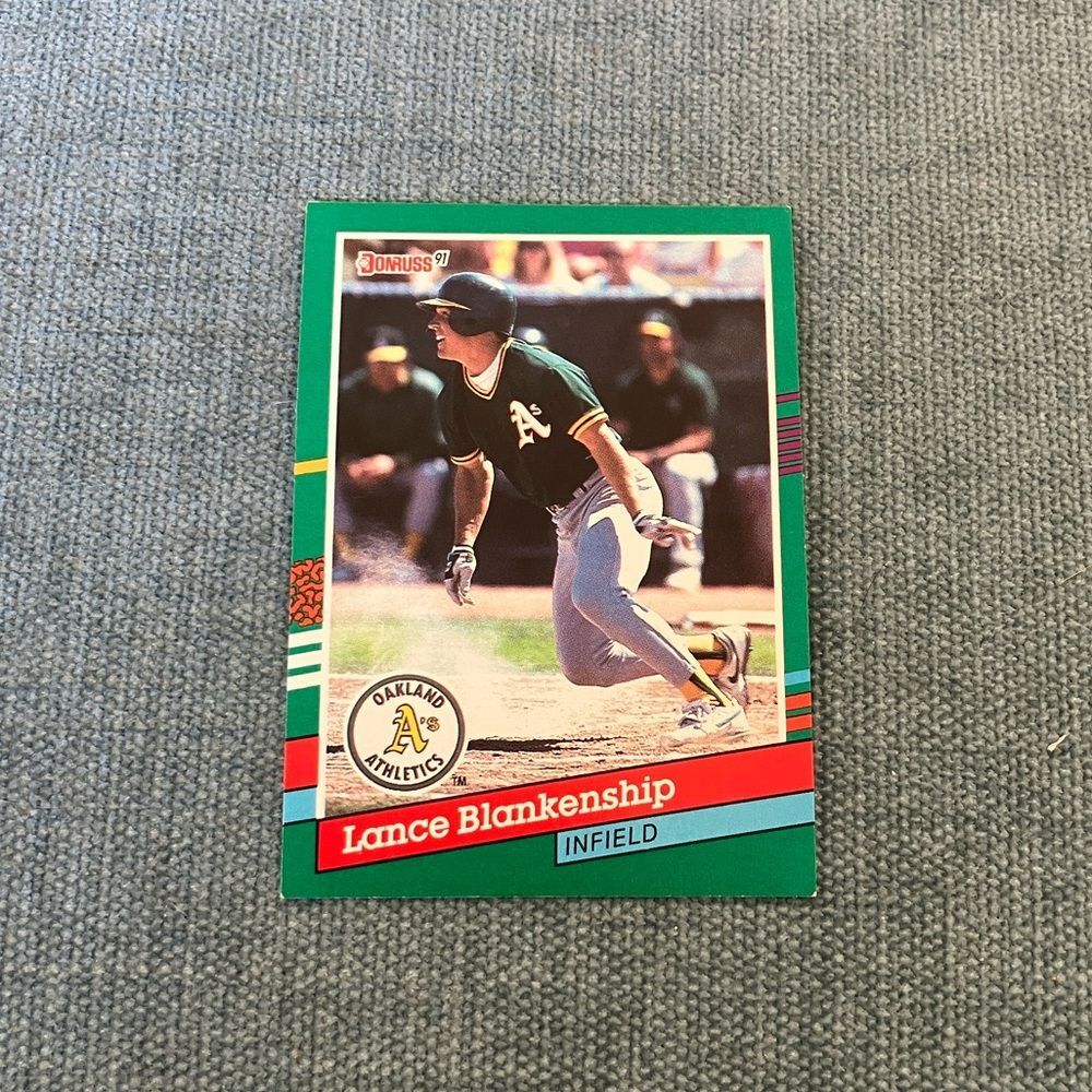 1991 Donruss Oakland A's Baseball Card Trading Card